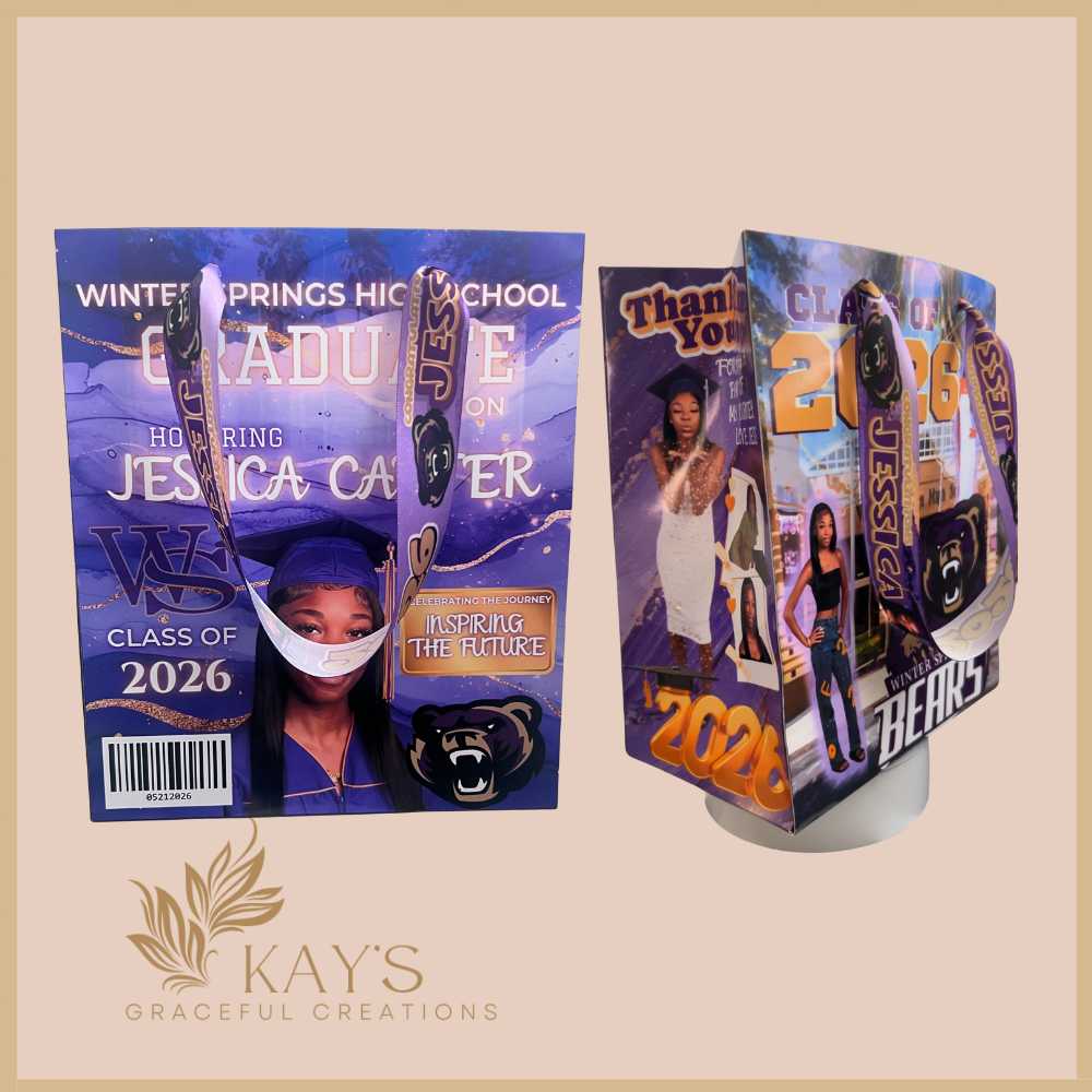 Personalized Custom Gift Bags – Standard & Deluxe Sizes