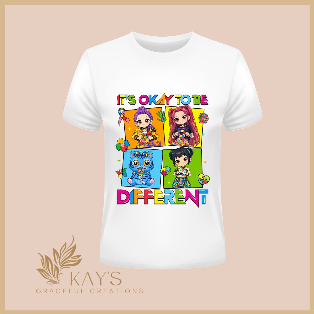 Neurodiversity & Autism Awareness Graphic T-Shirt