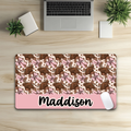 Custom Highland Cow Mouse Pad & Desk Mat