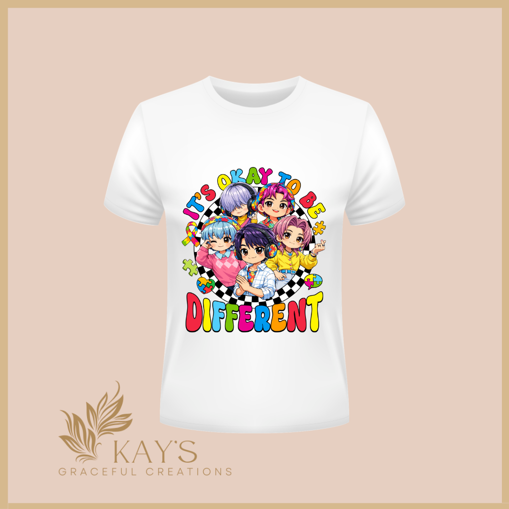 Neurodiversity & Autism Awareness Graphic T-Shirt