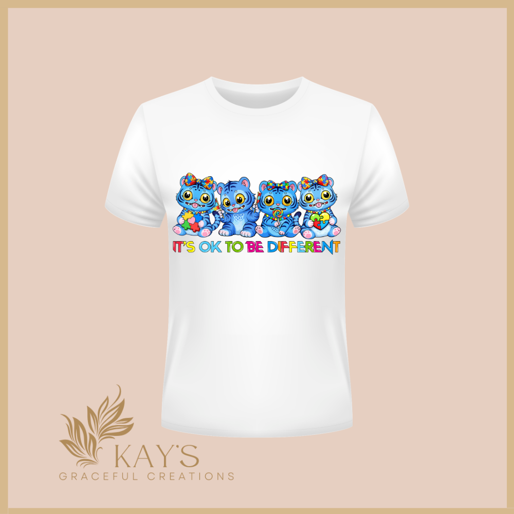 Neurodiversity & Autism Awareness Graphic T-Shirt