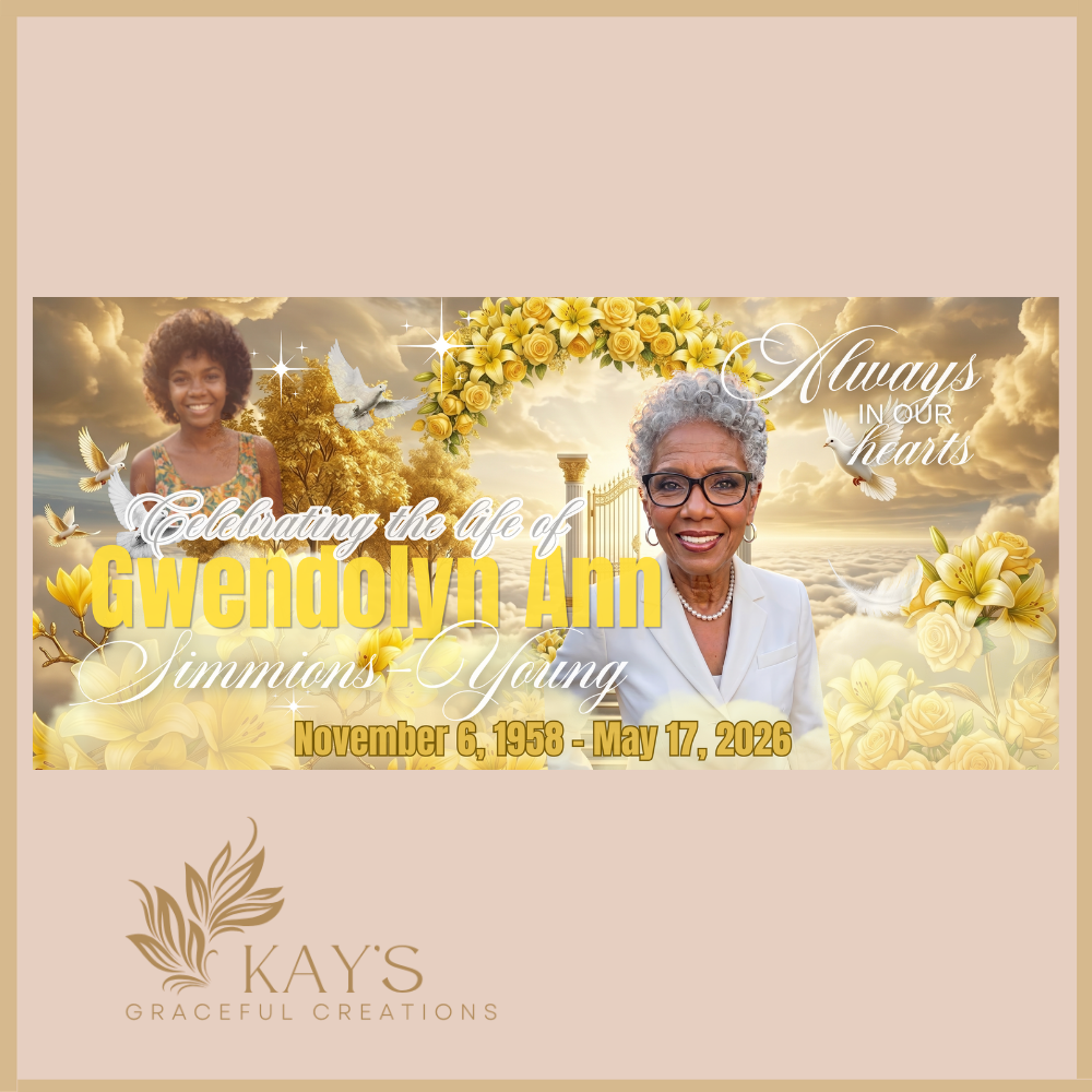 Custom Photo Casket Panel Insert – Personalized Funeral Memorial Cap Panel