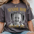 Custom Y2K Retro Senior Photo Tee - Class of 2027