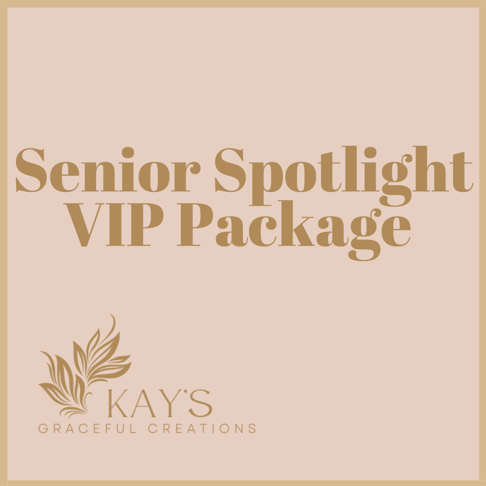 SENIOR SPOTLIGHT VIP | Custom Class of 2026 Graduation Mega Bundle