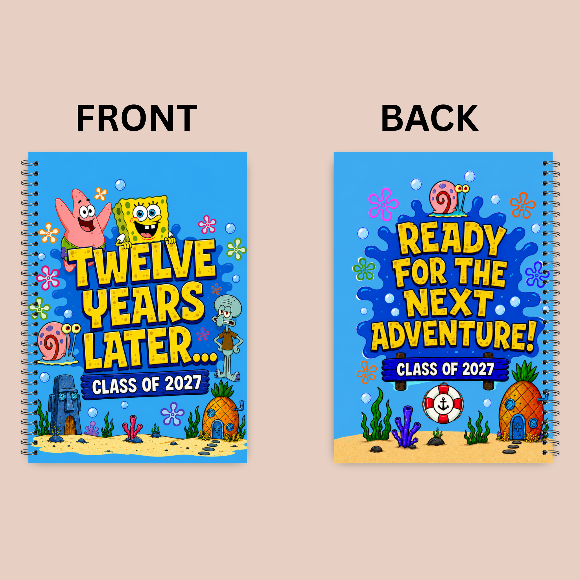 Class of 2027 Pop Culture Notebooks