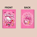 Personalized Hello Kitty Spiral Notebook