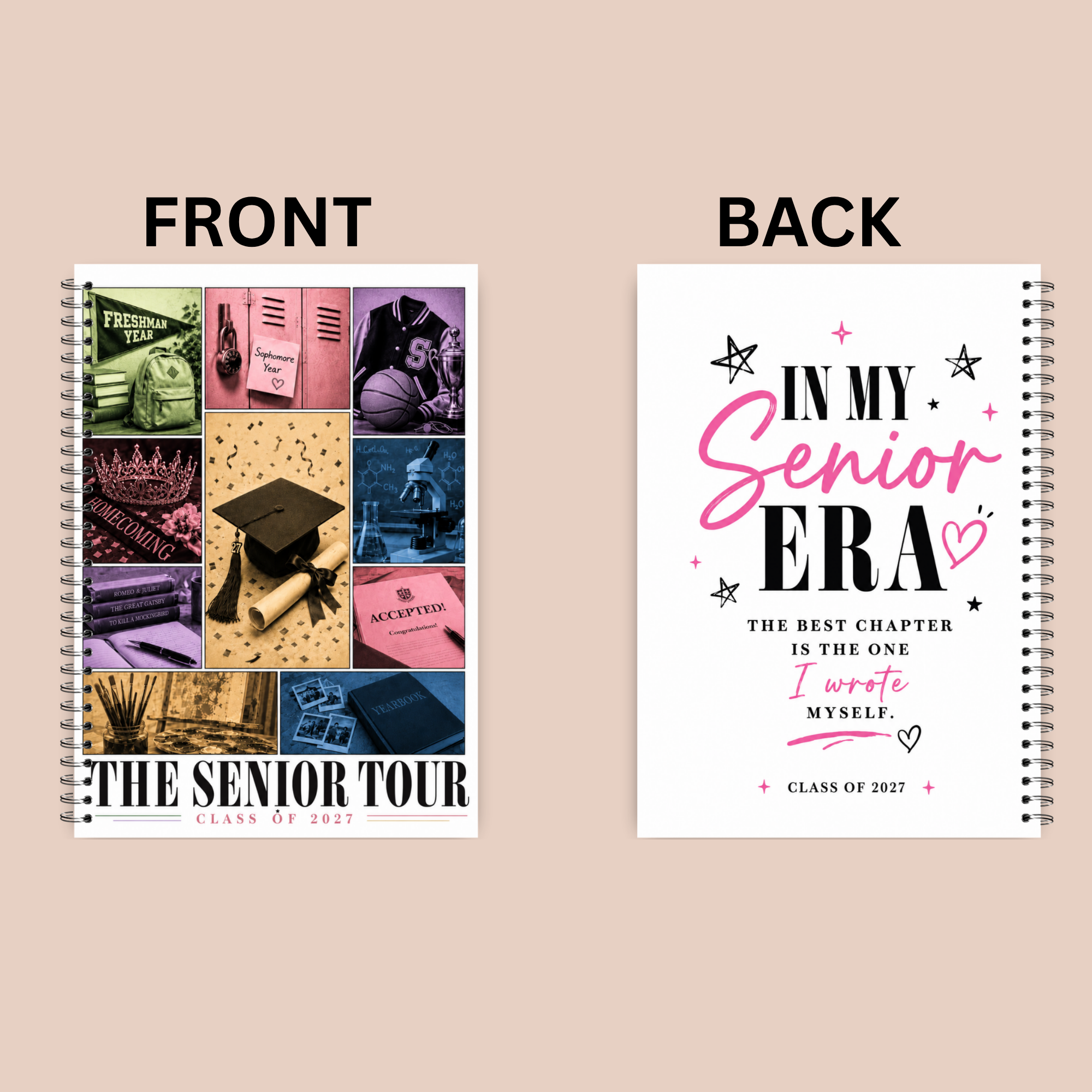 Class of 2027 Pop Culture Notebooks