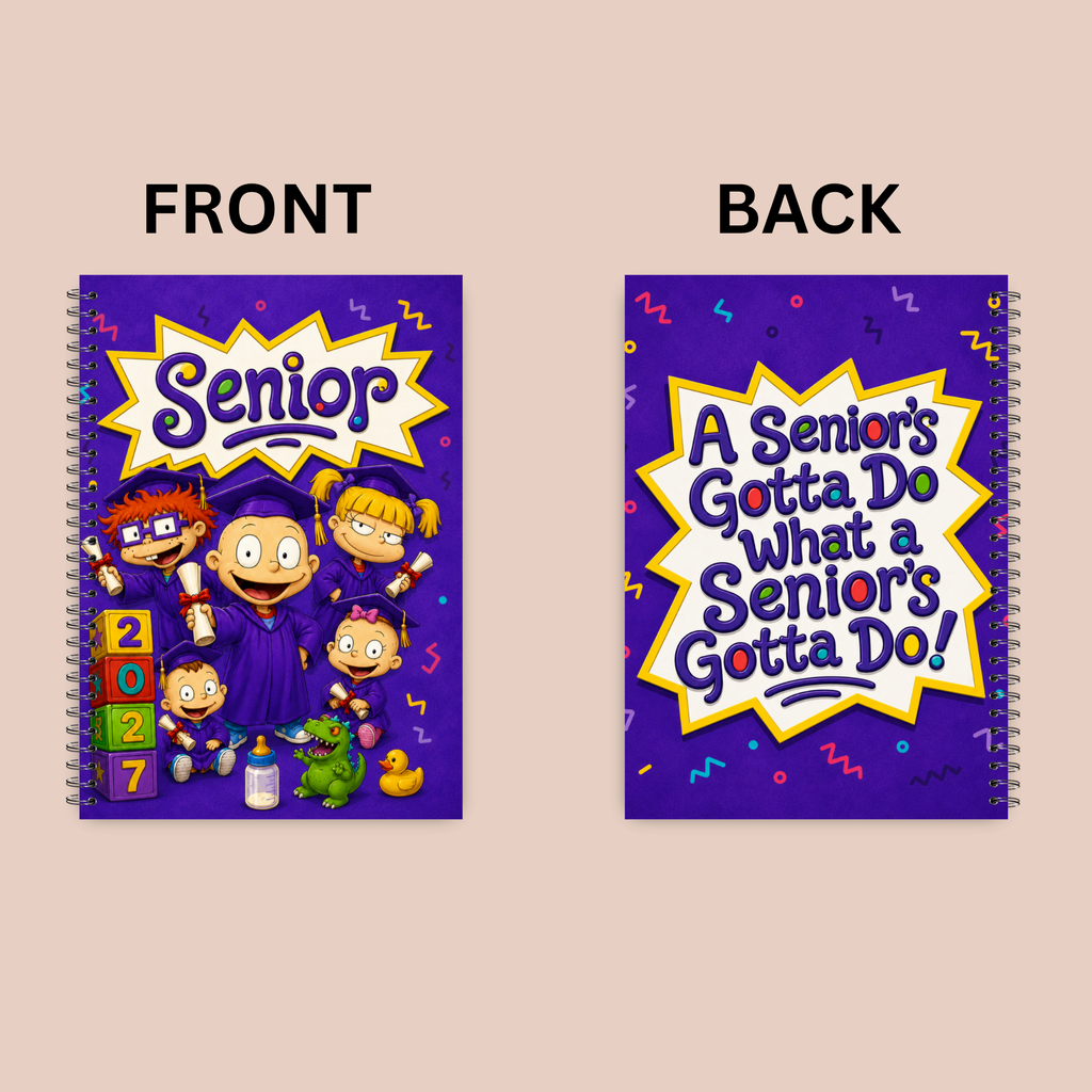 Custom Senior Themed Notebooks – Class of 2027