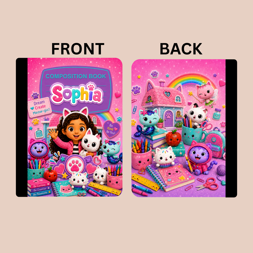 Custom Themed Composition Notebooks