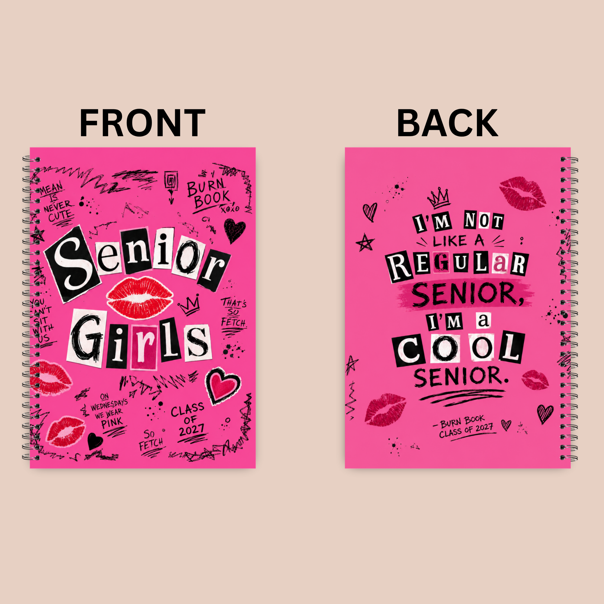 Class of 2027 Pop Culture Notebooks