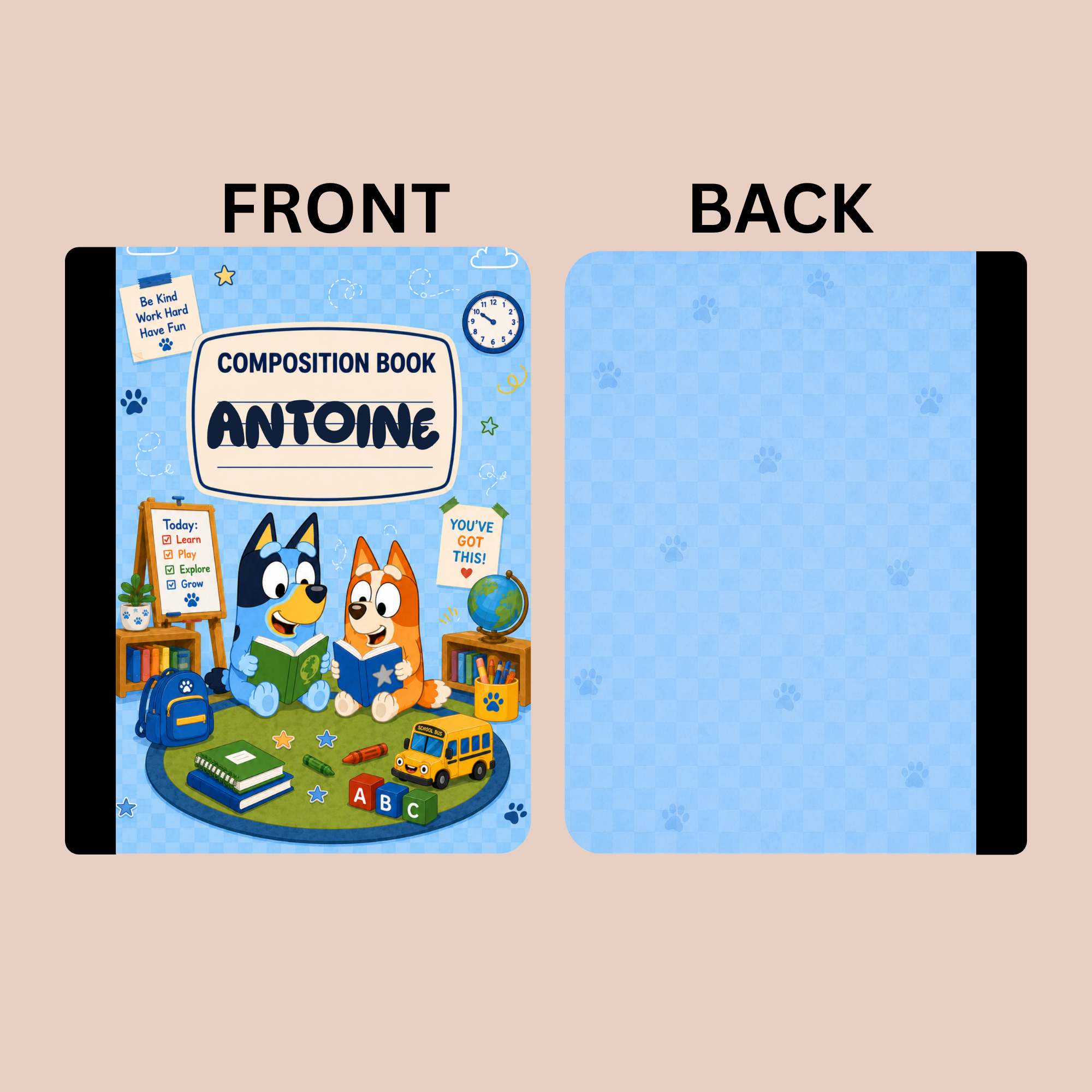 Custom Themed Composition Notebooks