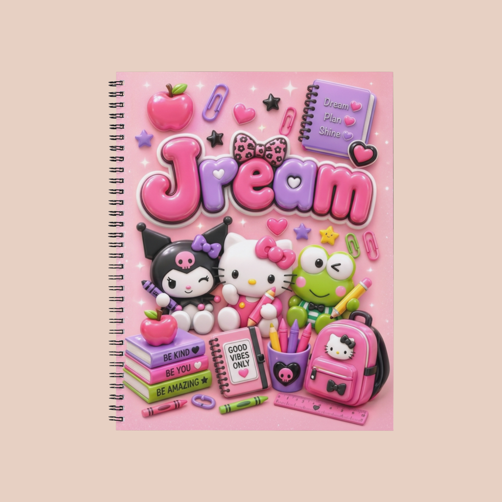 Custom Themed Spiral Notebooks