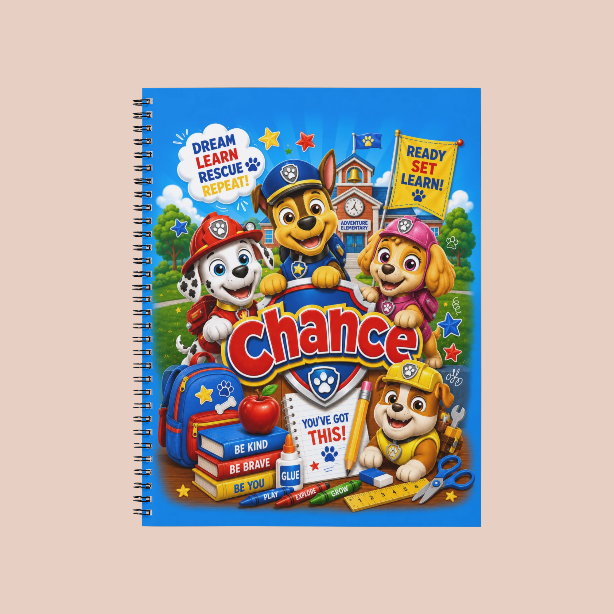 Custom Themed Spiral Notebooks