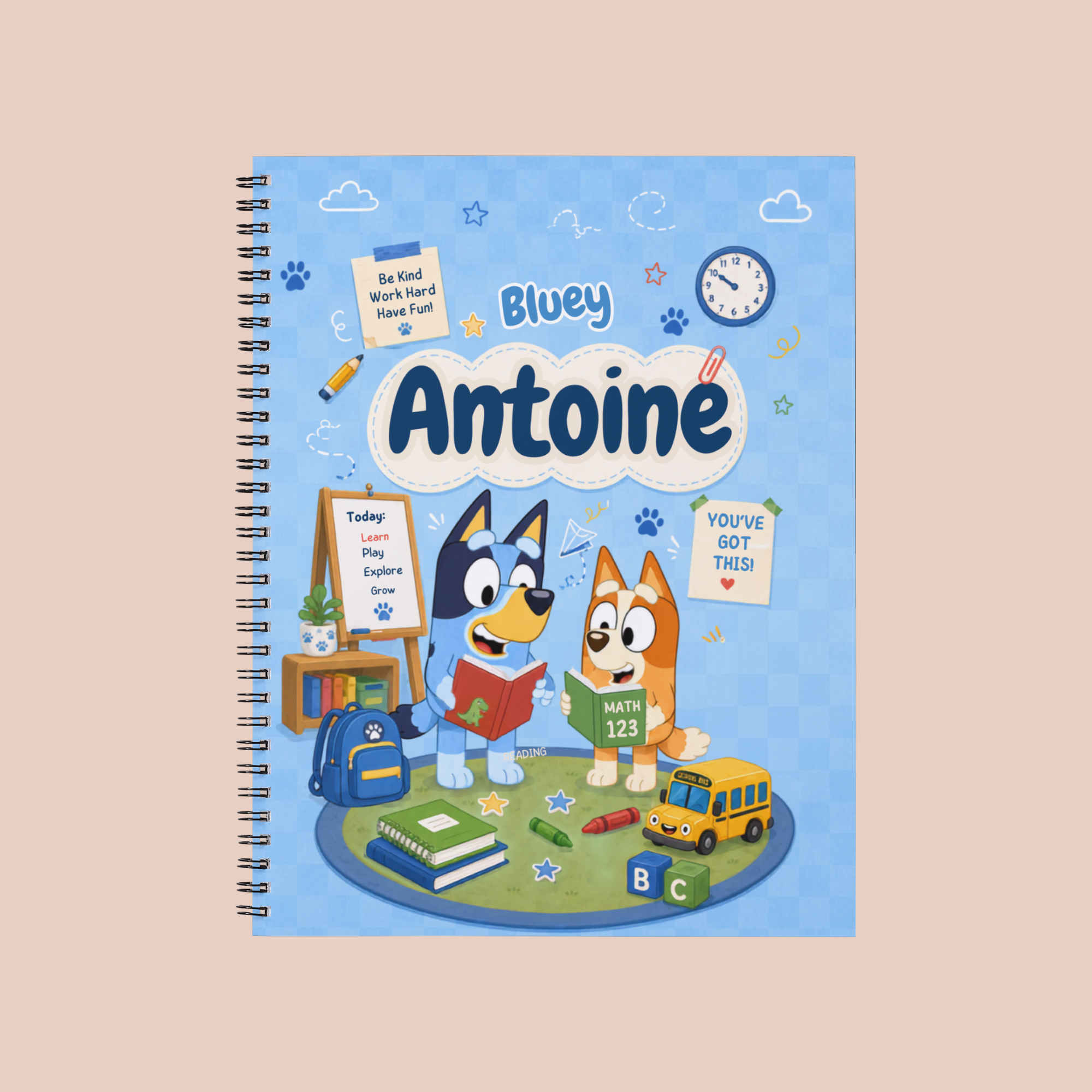 Custom Themed Spiral Notebooks