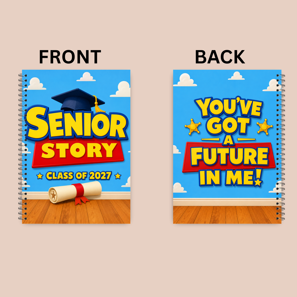 Custom Senior Themed Notebooks – Class of 2027