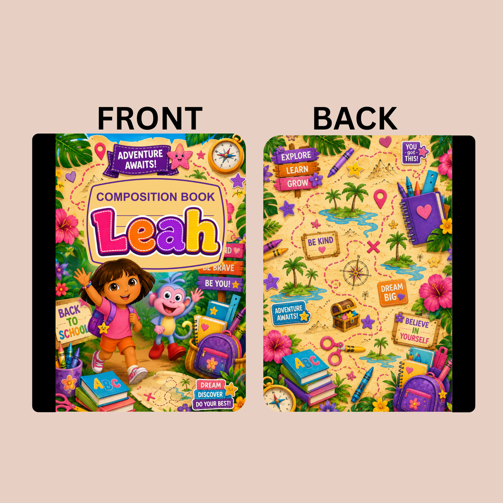 Custom Themed Composition Notebooks