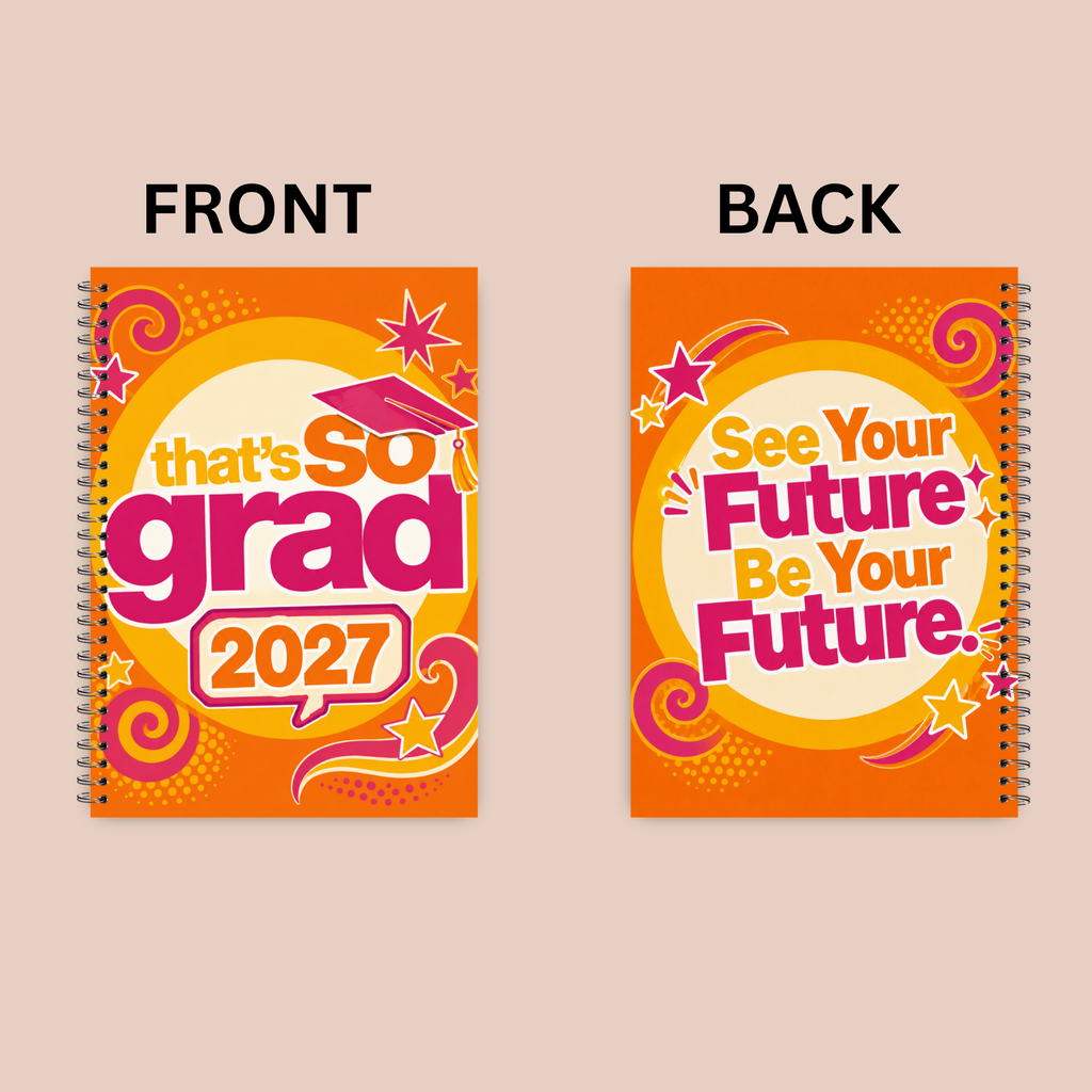 Custom Senior Themed Notebooks – Class of 2027