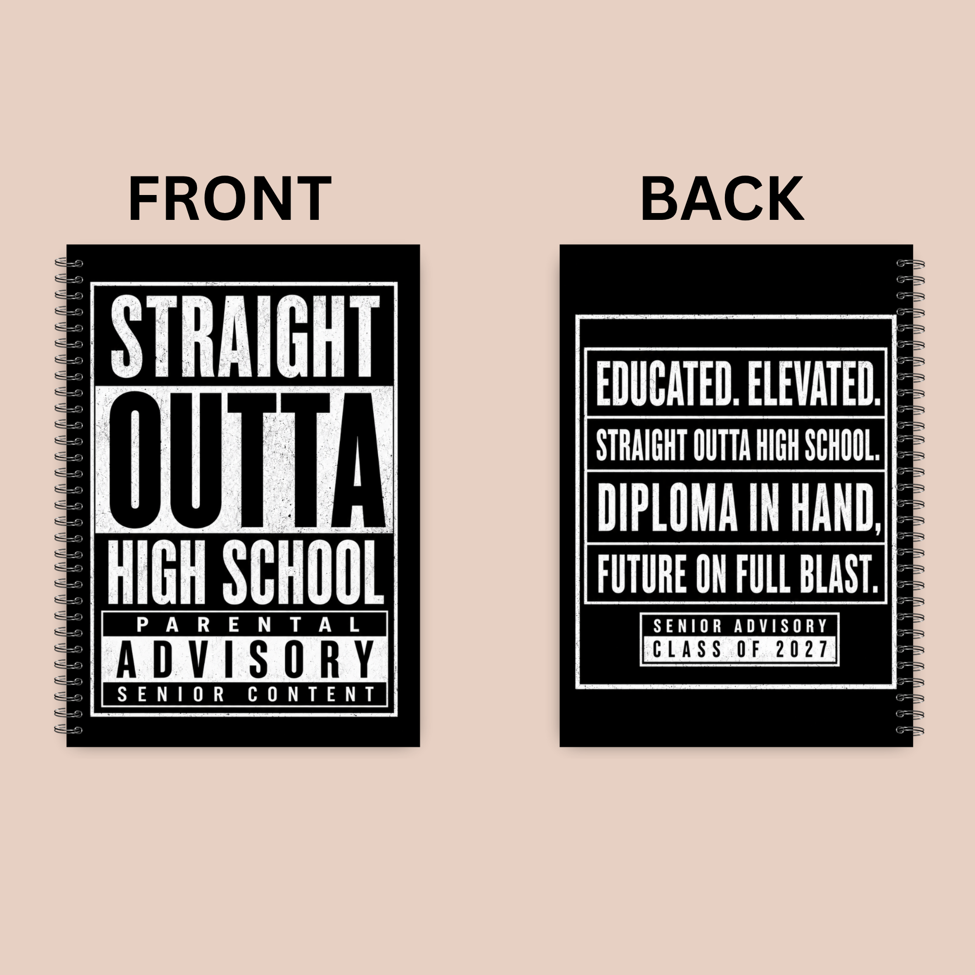 Class of 2027 Pop Culture Notebooks