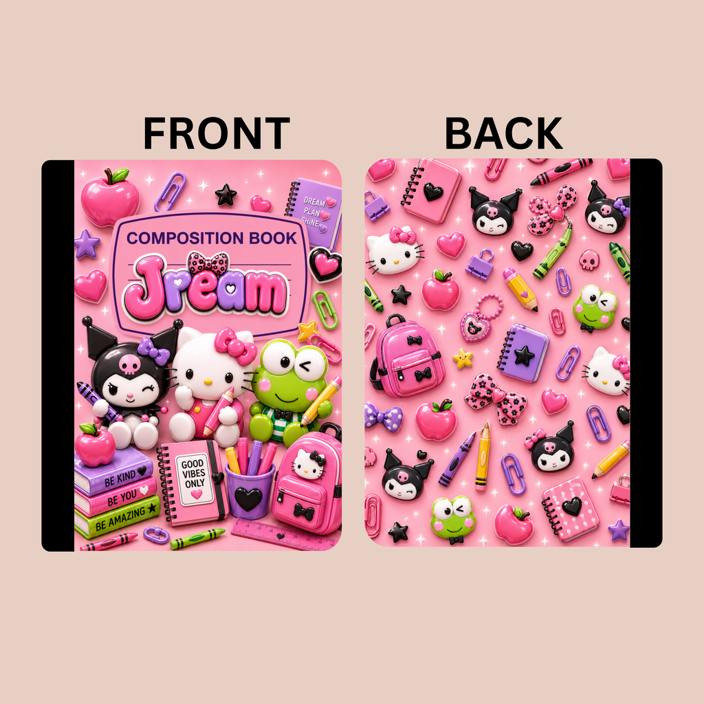 Custom Themed Composition Notebooks