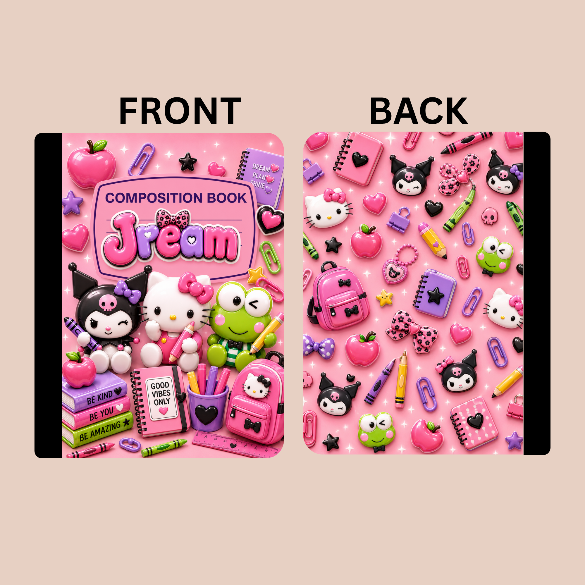 Custom Themed Composition Notebooks