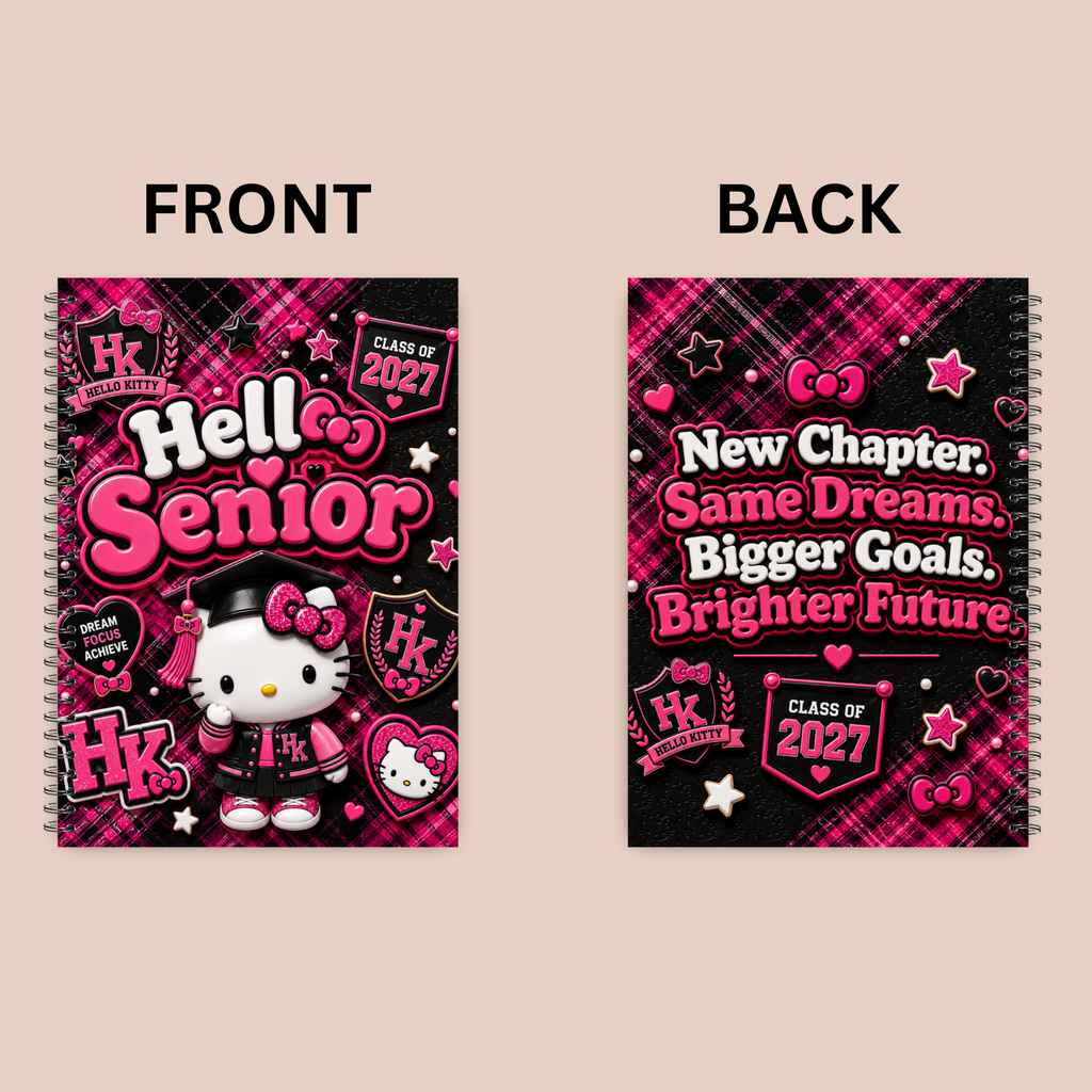 Custom Senior Themed Notebooks – Class of 2027