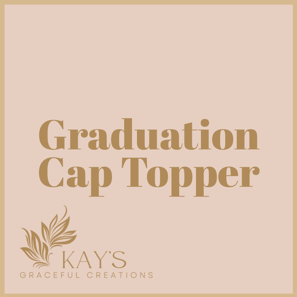 Custom Class of 2026 Graduation Cap Topper | Personalized Photo Grad Cap Cover