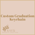 Custom Class of 2026 Graduation Keychain | Personalized Senior Bag Charm