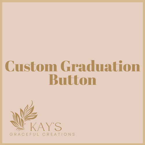 Custom Class of 2026 Graduation Photo Button | Personalized Senior Pin