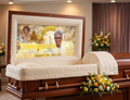 Custom Photo Casket Panel Insert – Personalized Funeral Memorial Cap Panel