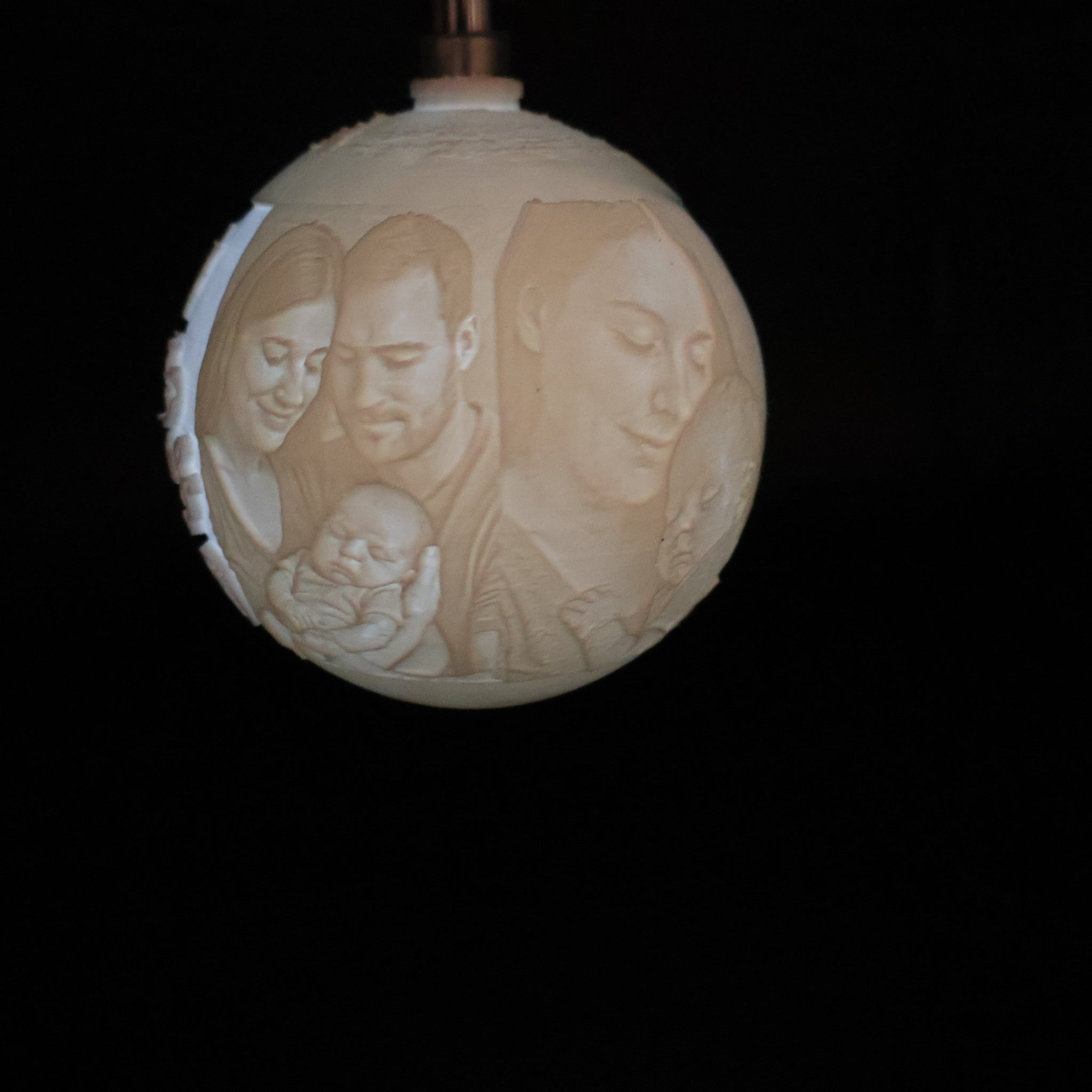 3D PRINTED PERSONALIZED ORNAMENTS