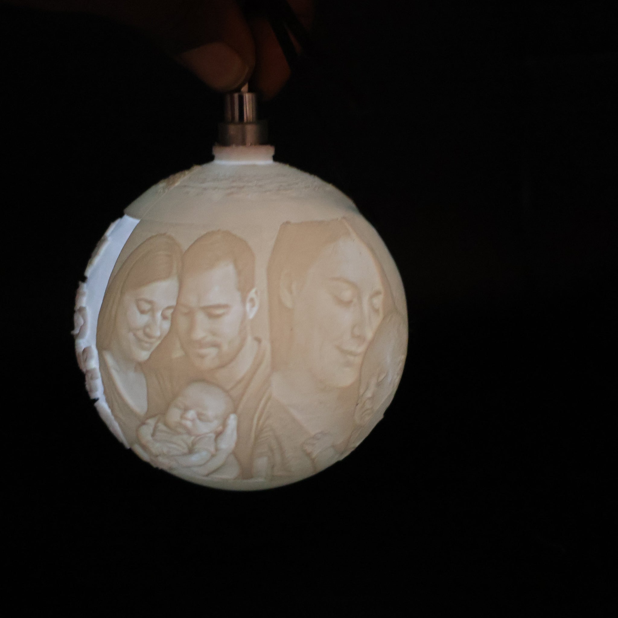 3D PRINTED PERSONALIZED ORNAMENTS