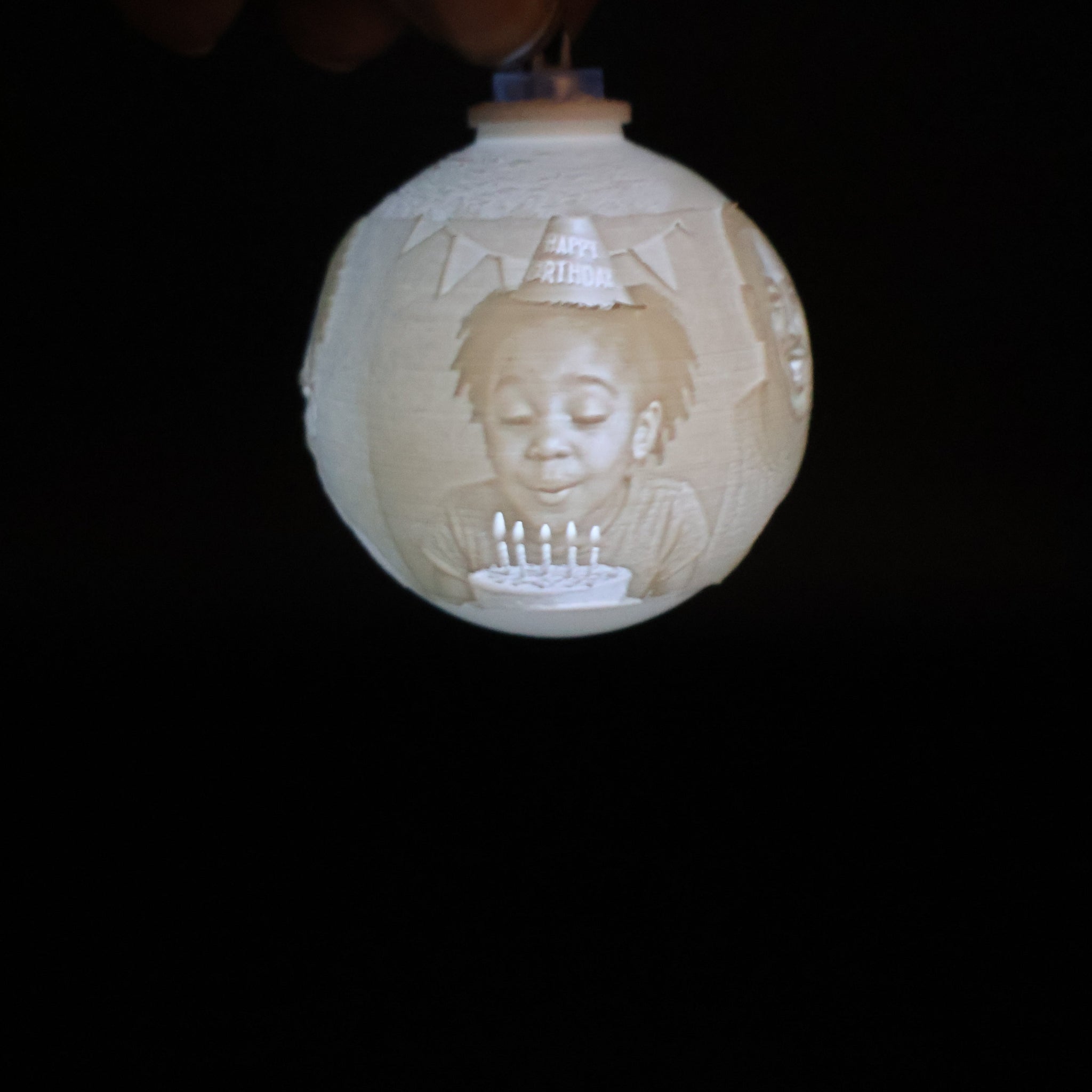 3D PRINTED PERSONALIZED ORNAMENTS