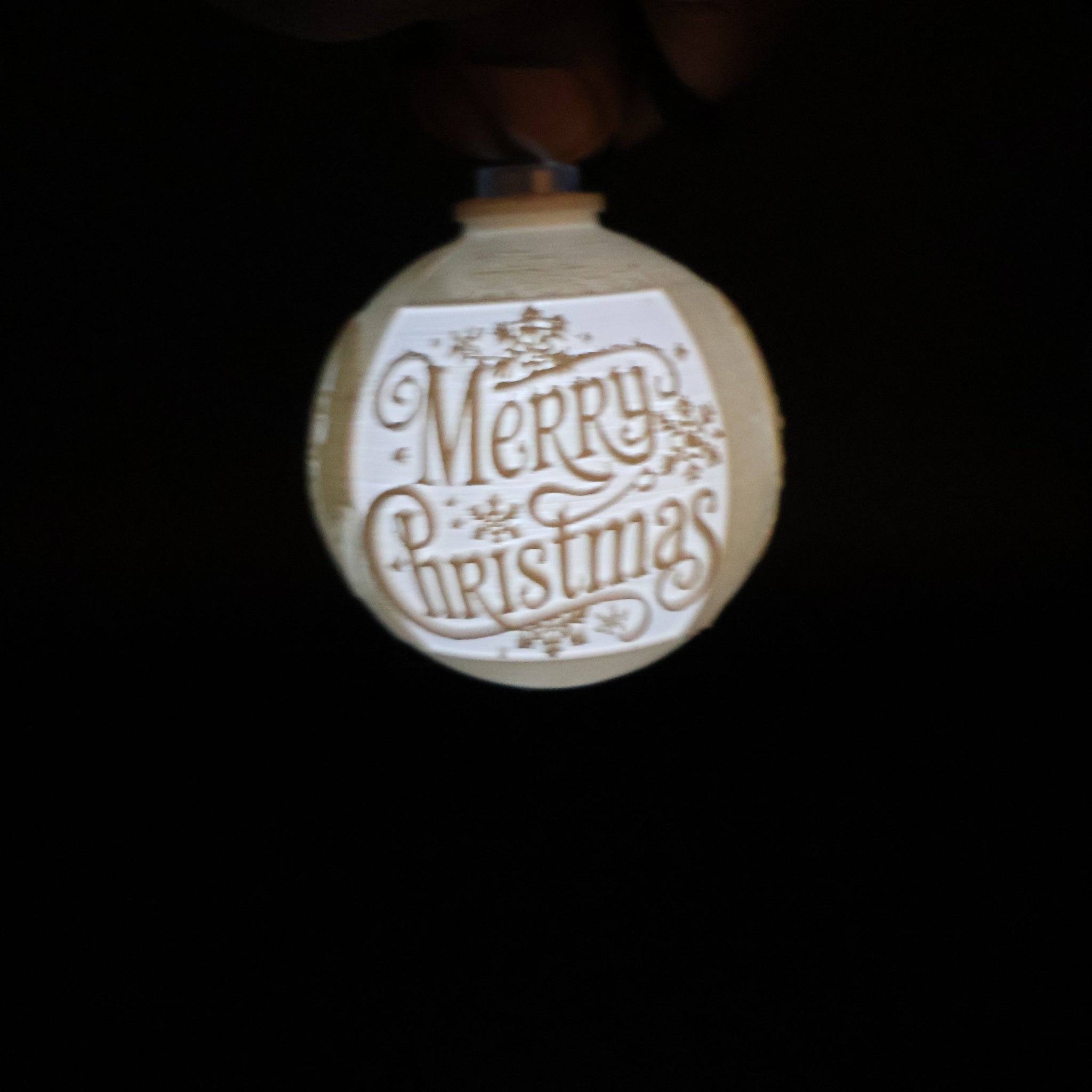 3D PRINTED PERSONALIZED ORNAMENTS