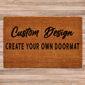 Custom Personalized Doormat - Create Your Own Design Welcome Mat