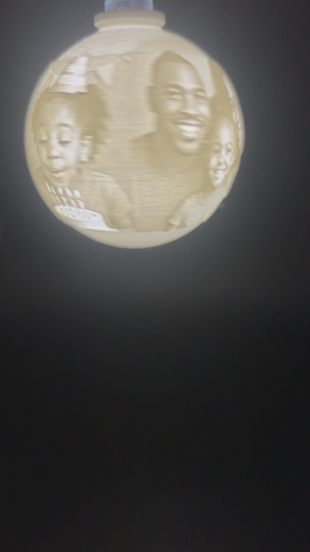 3D PRINTED PERSONALIZED ORNAMENTS