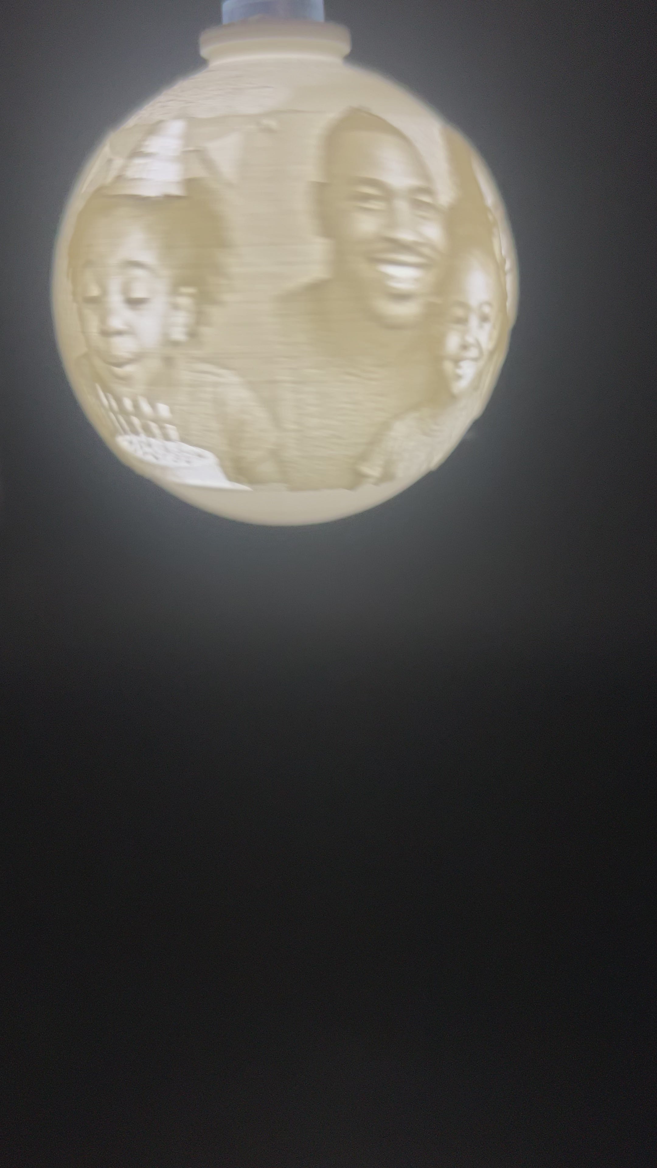 3D PRINTED PERSONALIZED ORNAMENTS